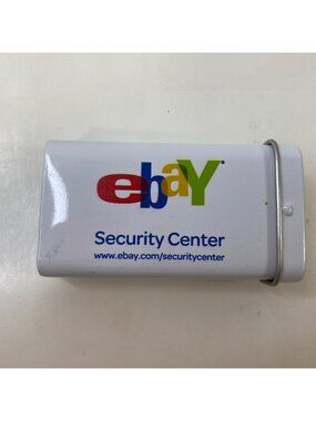 eBay Security Center Branded Mint Tin Old Logo Promotional Item eBayana